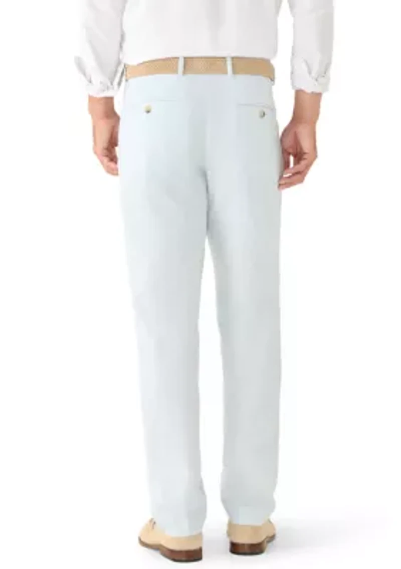 Men's Modern Fit Linen Pants