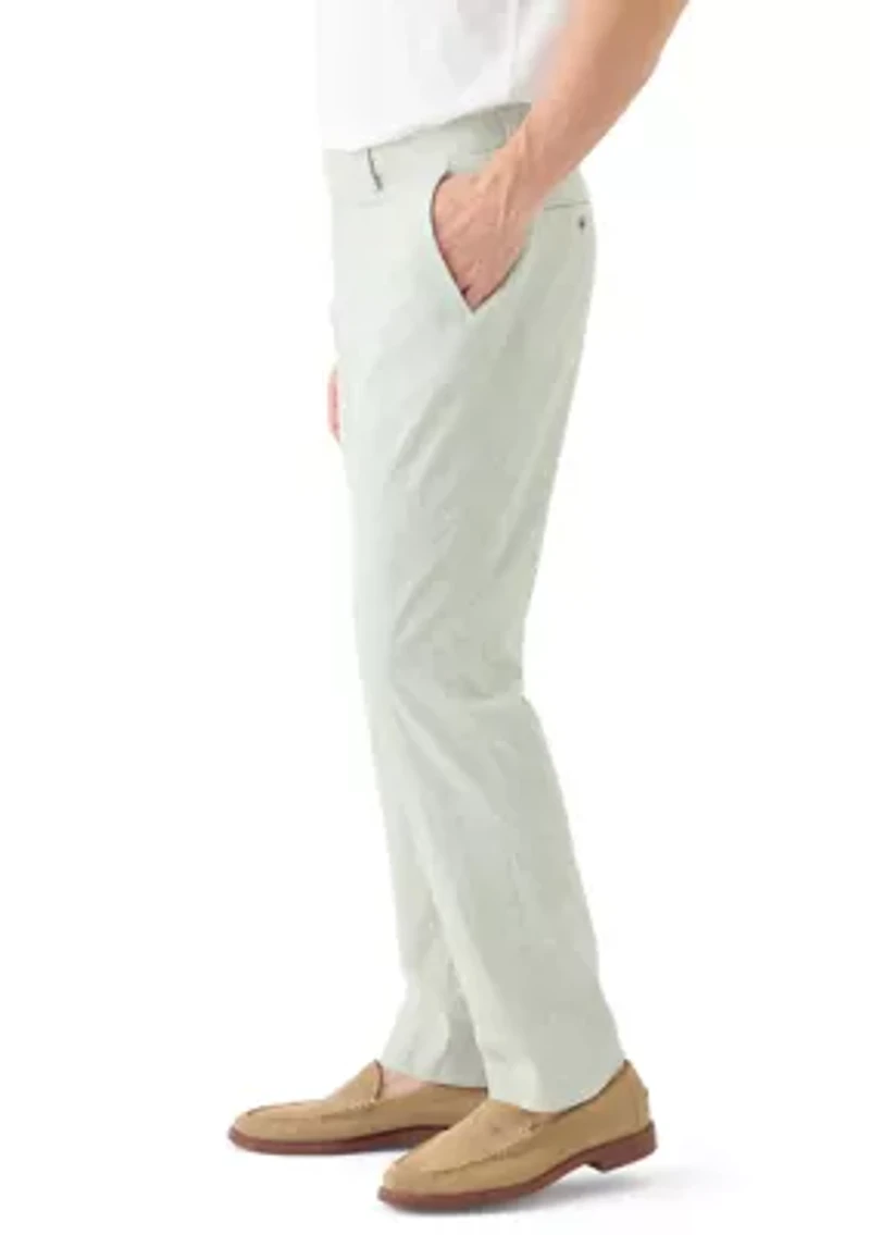 Men's Modern Fit Linen Pants