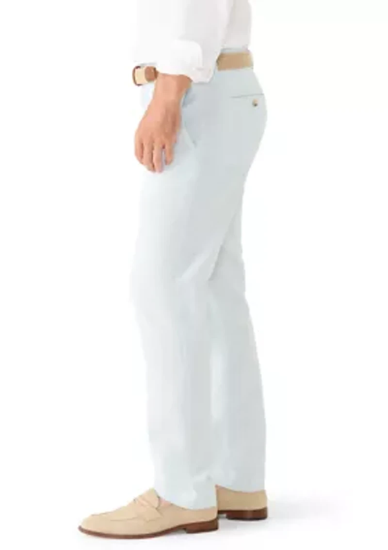Men's Modern Fit Linen Pants