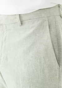 Men's Modern Fit Linen Pants