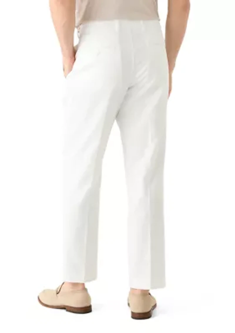 Men's Modern Fit Linen Pants