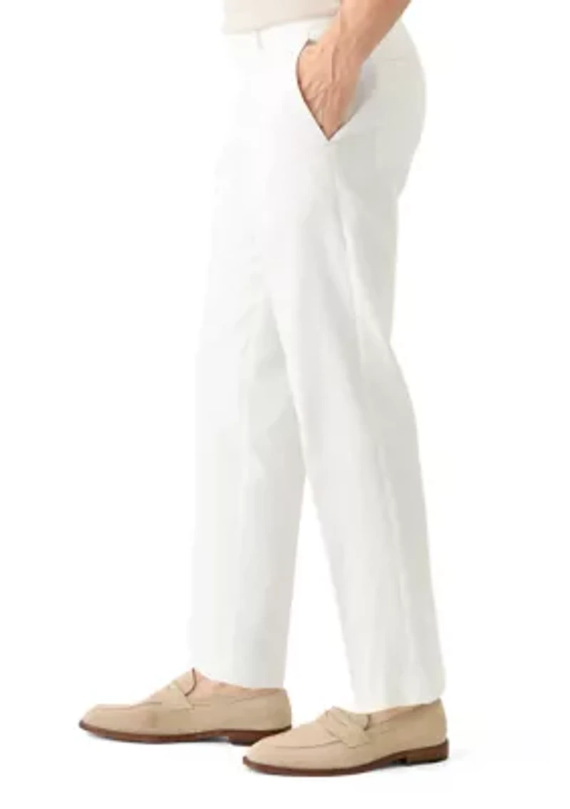 Men's Modern Fit Linen Pants