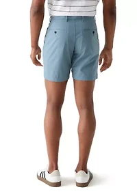 Men's 8" Flat Front Tech Performance Shorts