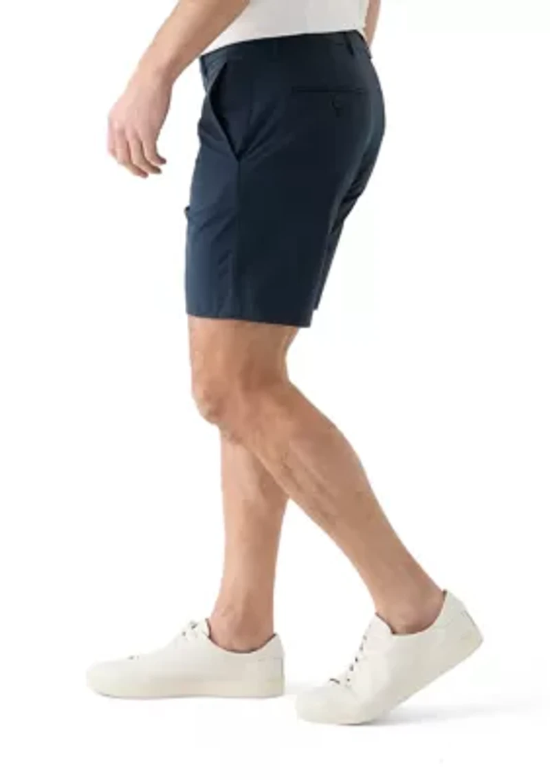 Men's 8" Flat Front Tech Performance Shorts