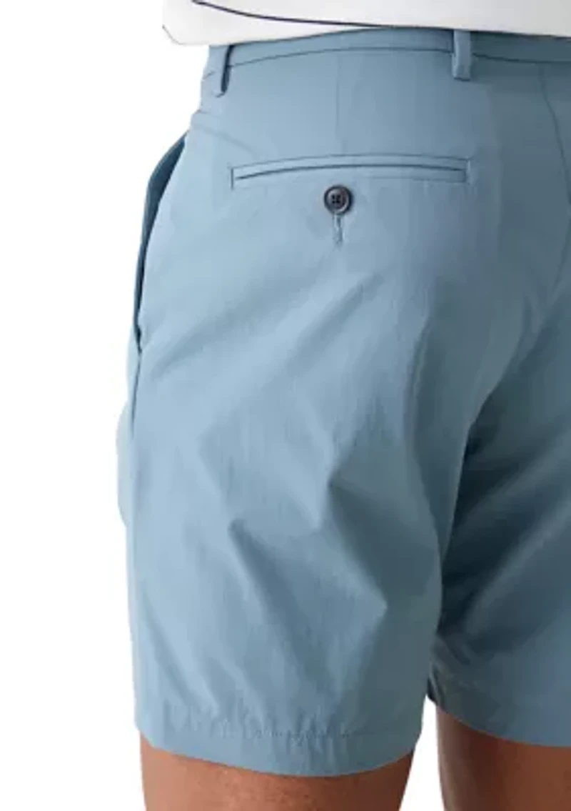 Men's 8" Flat Front Tech Performance Shorts