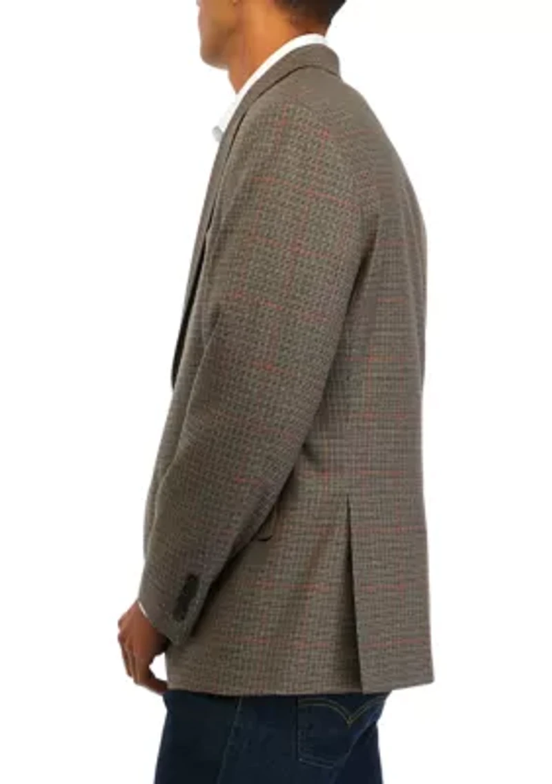 Micro Check Blazer