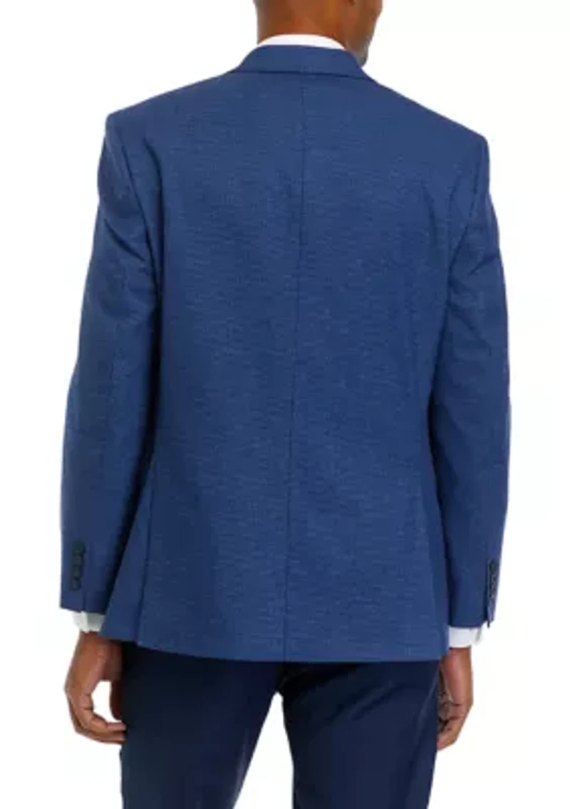 Blue Houndstooth Check Sport Coat