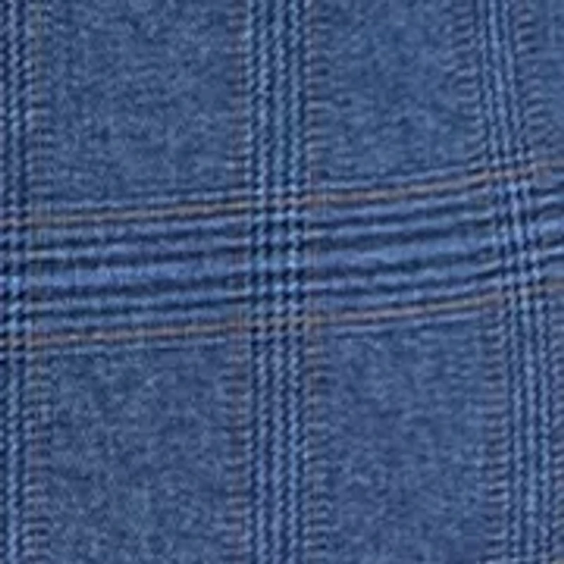 Single Breasted Glen Plaid Sport Coat