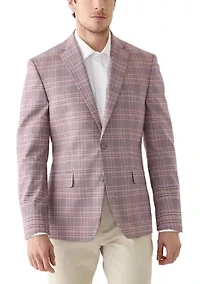 Plaid Printed Sportcoat
