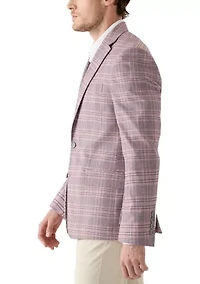 Plaid Printed Sportcoat