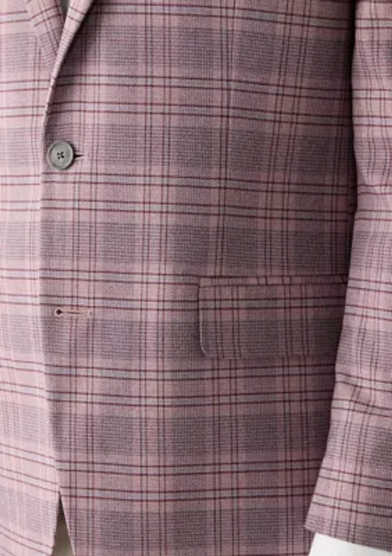 Plaid Printed Sportcoat