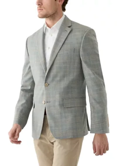 Plaid Printed Sportcoat