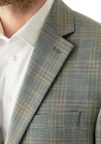 Plaid Printed Sportcoat