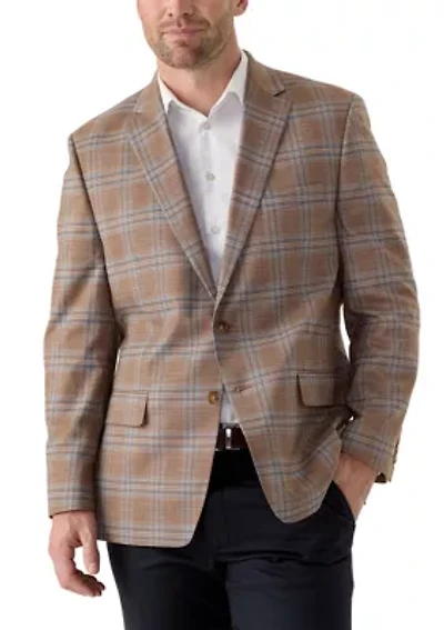 Plaid Printed Sportcoat