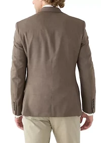 Brown Micro Check Jacket