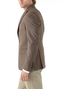 Brown Micro Check Jacket
