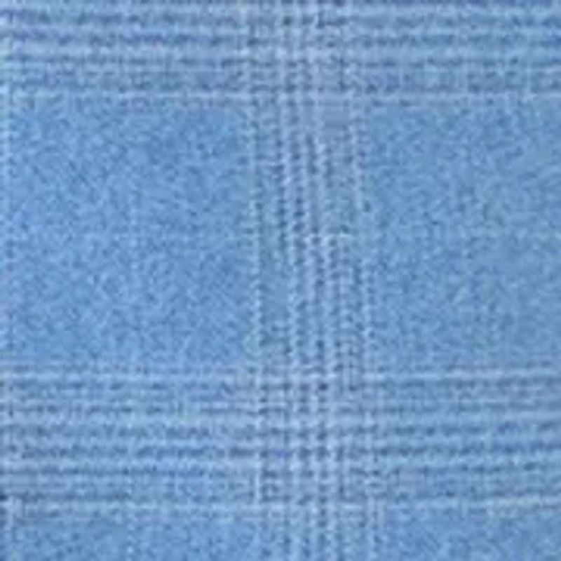 Men's Blue Plaid Blazer