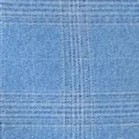 Men's Blue Plaid Blazer