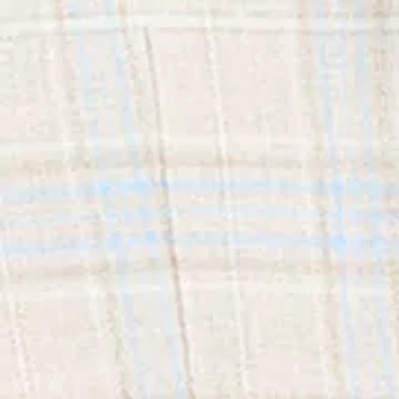 Men's Single Breasted Two Button Plaid Blazer