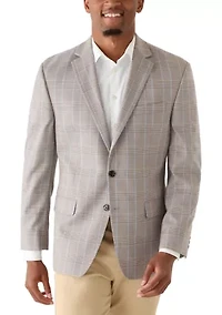 Men's Plaid Blazer