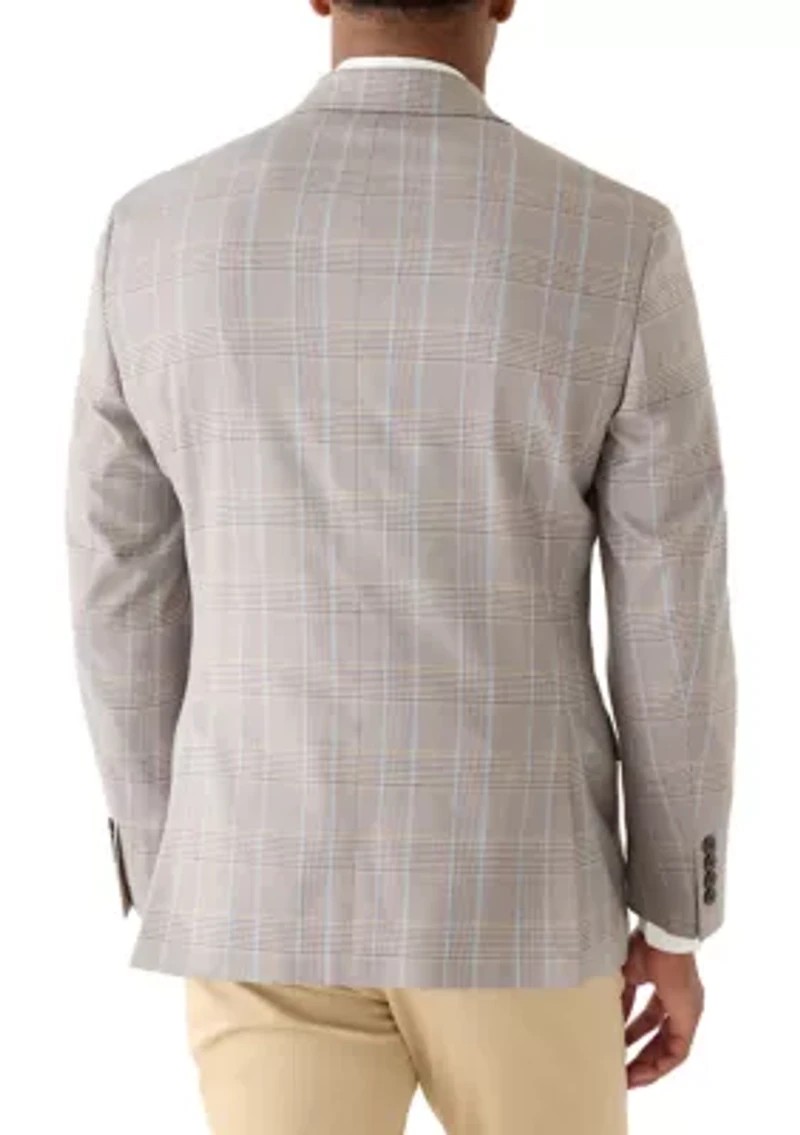 Men's Plaid Blazer