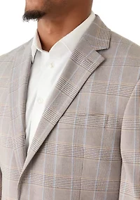 Men's Plaid Blazer
