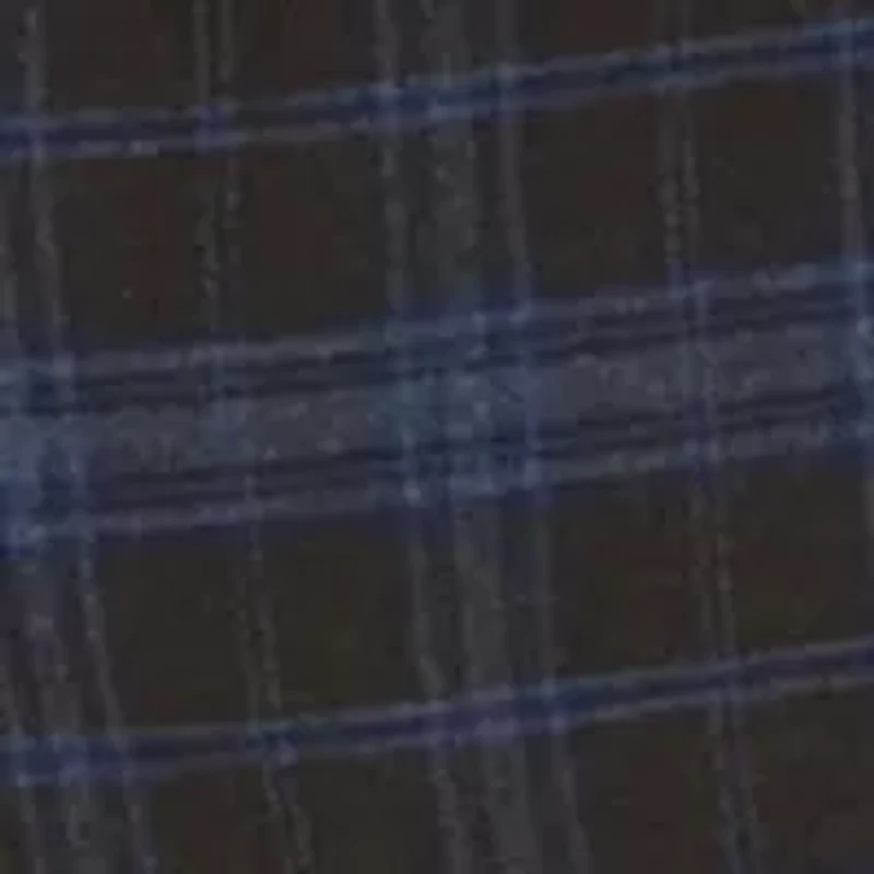 Single Breasted 2 Button Front Plaid Sport Coat