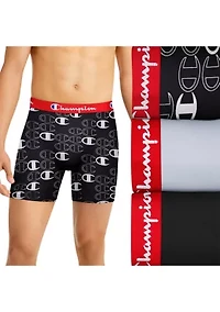 Lightweight Stretch Logo Boxers - Set of 3