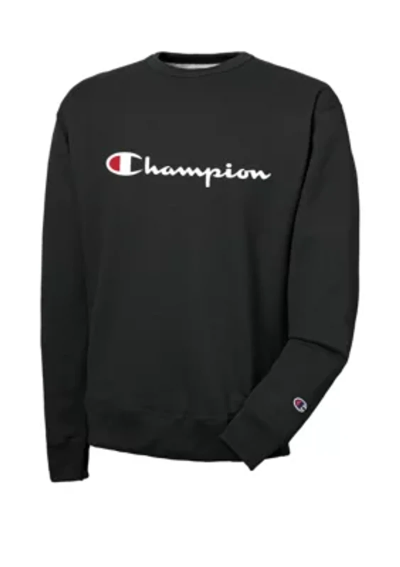 Graphic Powerblend Fleece Crew Neck Sweater