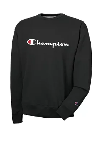 Graphic Powerblend Fleece Crew Neck Sweater