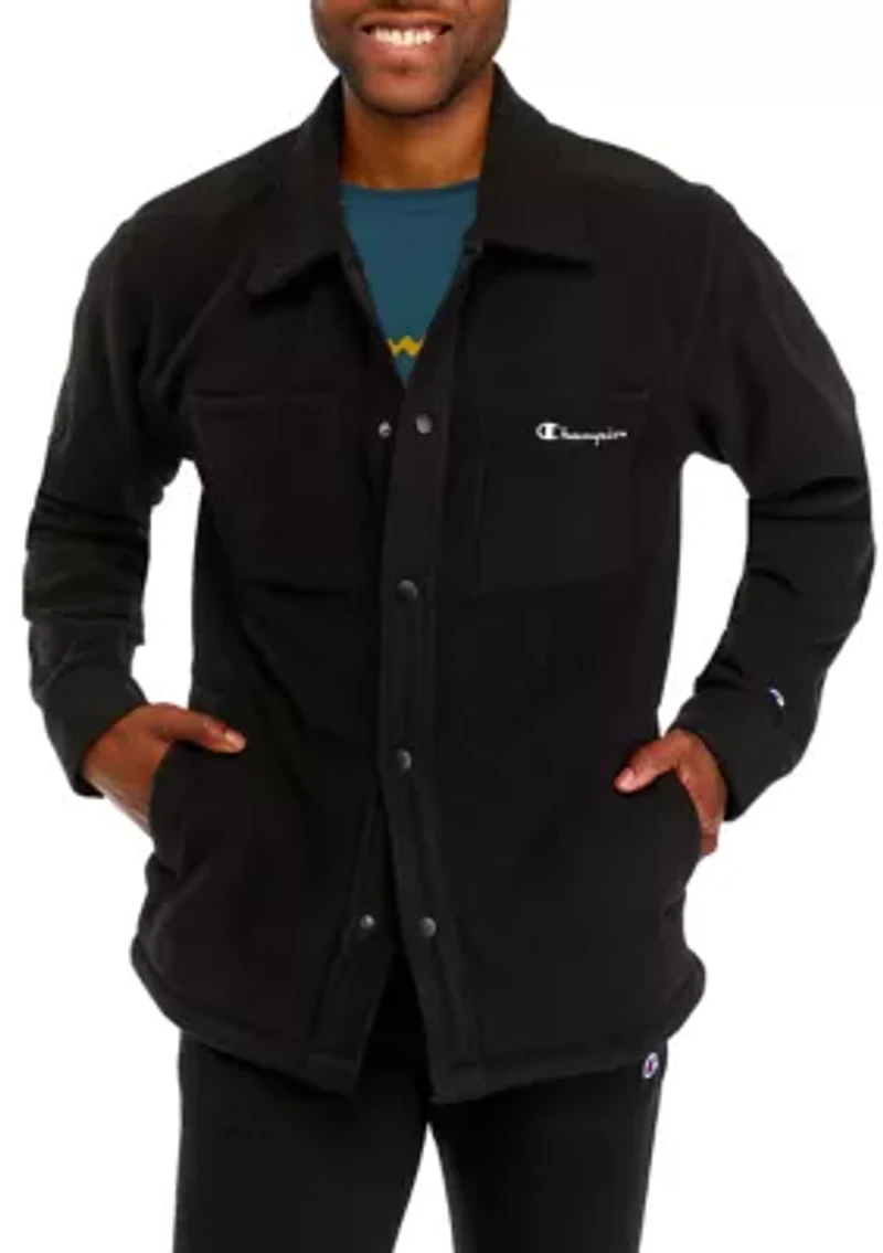 Fleece Shirt Jacket
