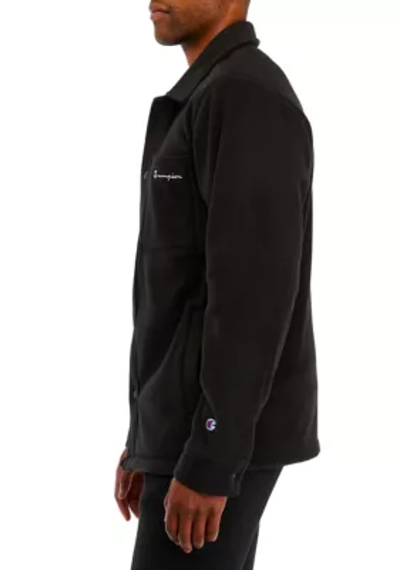 Fleece Shirt Jacket