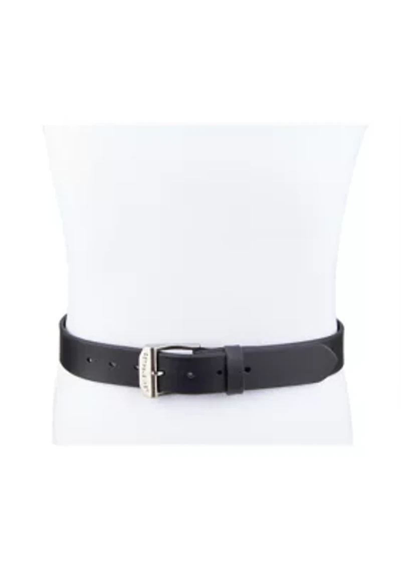 Casual Logo Buckle Belt
