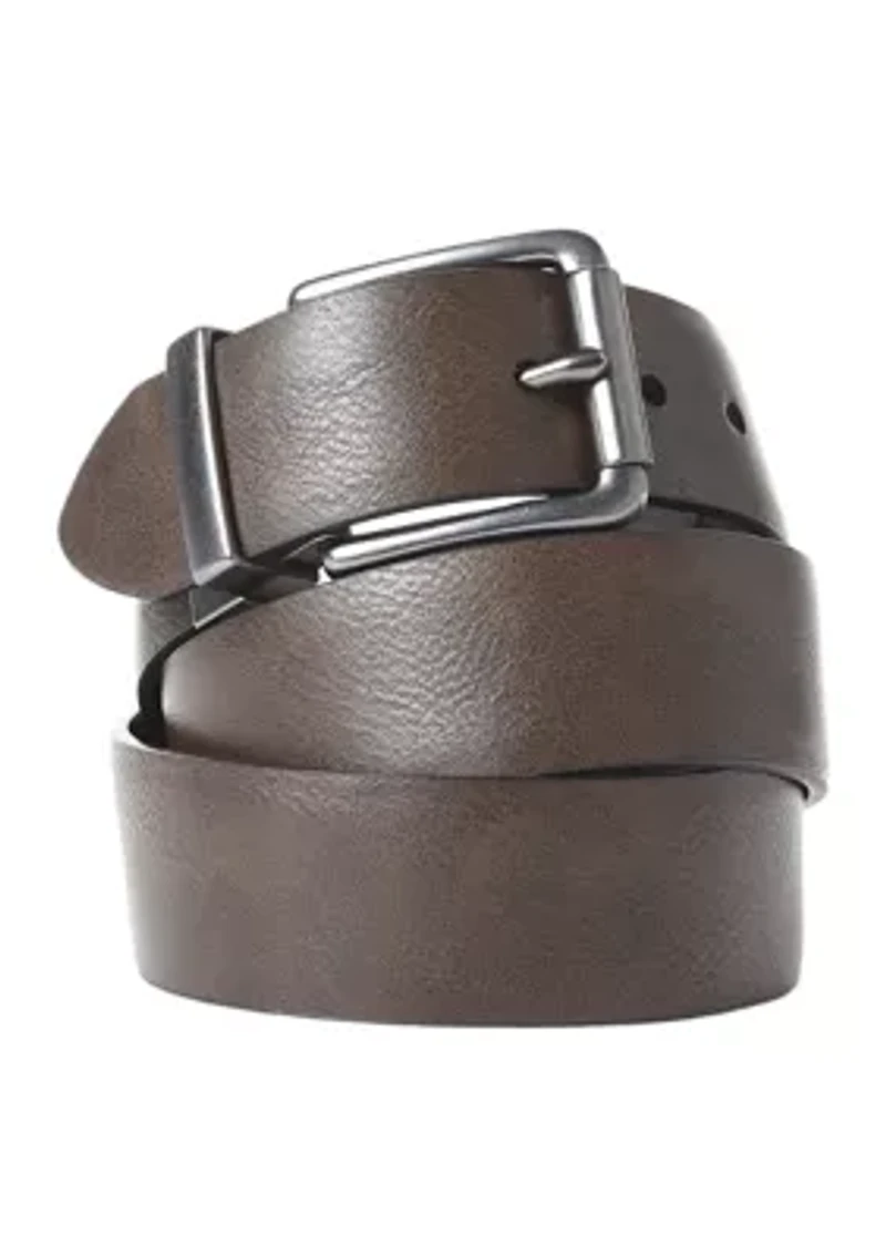 38 Millimeter Stretch Reversible Belt with Logo Shank
