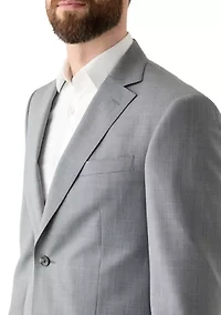 Single Breasted 2-Button Front 2 Suit Jacket
