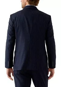 Navy Stripe Suit Separate Jacket