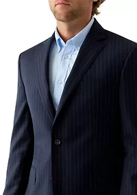 Navy Stripe Suit Separate Jacket