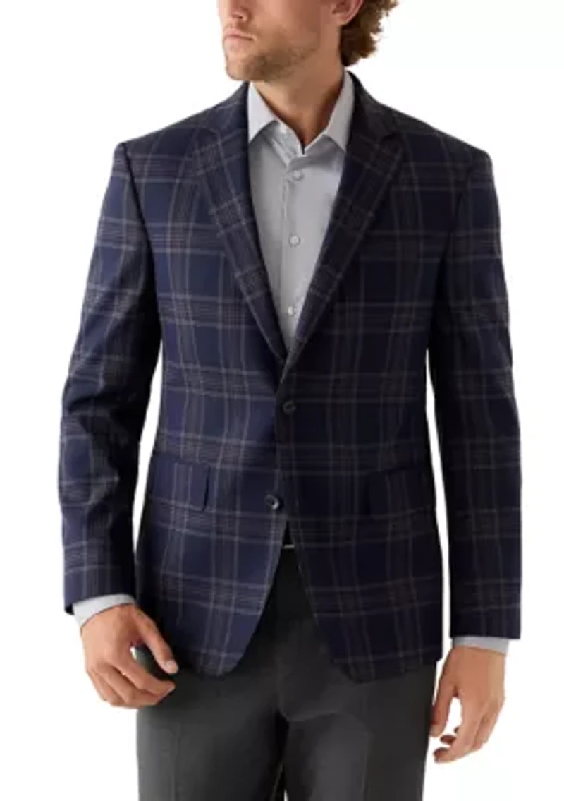 Large Plaid Sport Coat