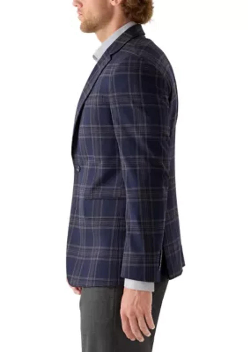 Large Plaid Sport Coat