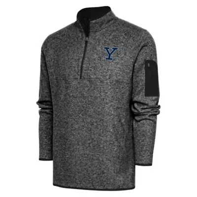 NCAA Yale University Men's Fortune 1/4 Zip Pullover