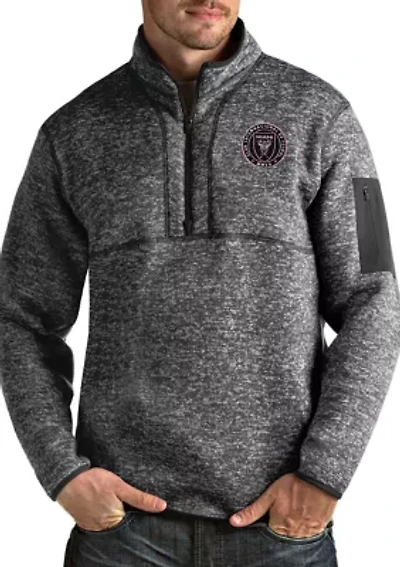 MLS Inter Miami CF Fortune Quarter-Zip Pullover Jacket