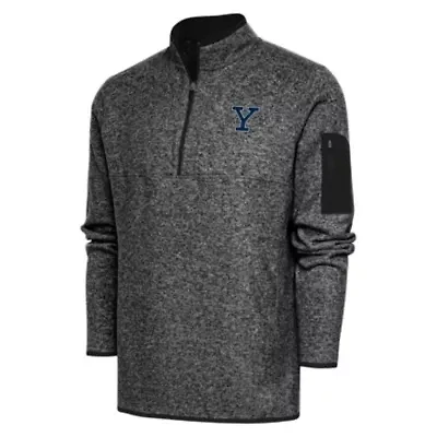 NCAA Yale University Men's Fortune 1/4 Zip Pullover Tall