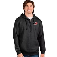 NHL Carolina Hurricanes Men's Action Quarter Zip Hood