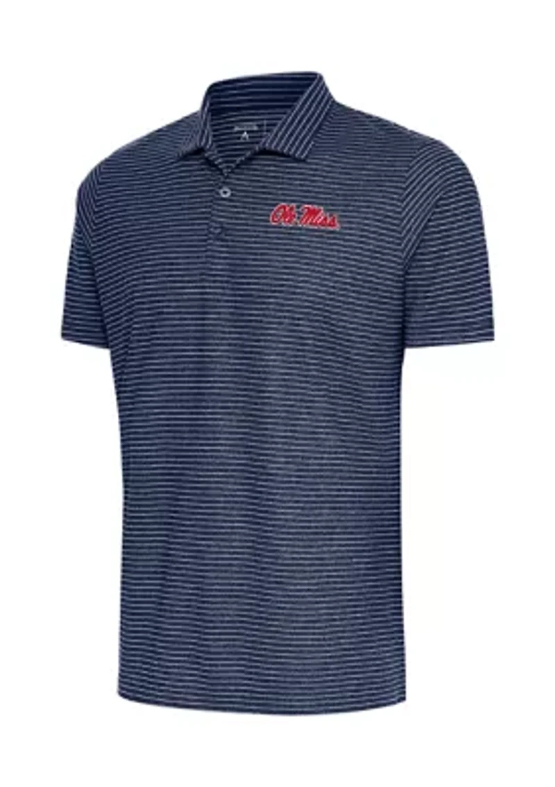 NCAA Ole Miss Rebels Esteem Short Sleeve Polo Shirt