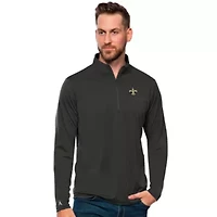NFL New Orleans Saints Men's Tribute 1/4 Zip Pullover