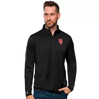 MLB New York Mets Tribute Quarter-Zip Pullover Top