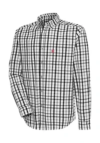 NCAA NC State Wolfpack Plaid Woven Shirt