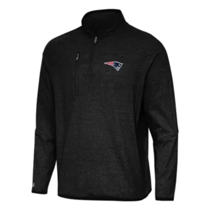 Antigua NFL New England Patriots Men's Certain 1/4 Zip Pullover