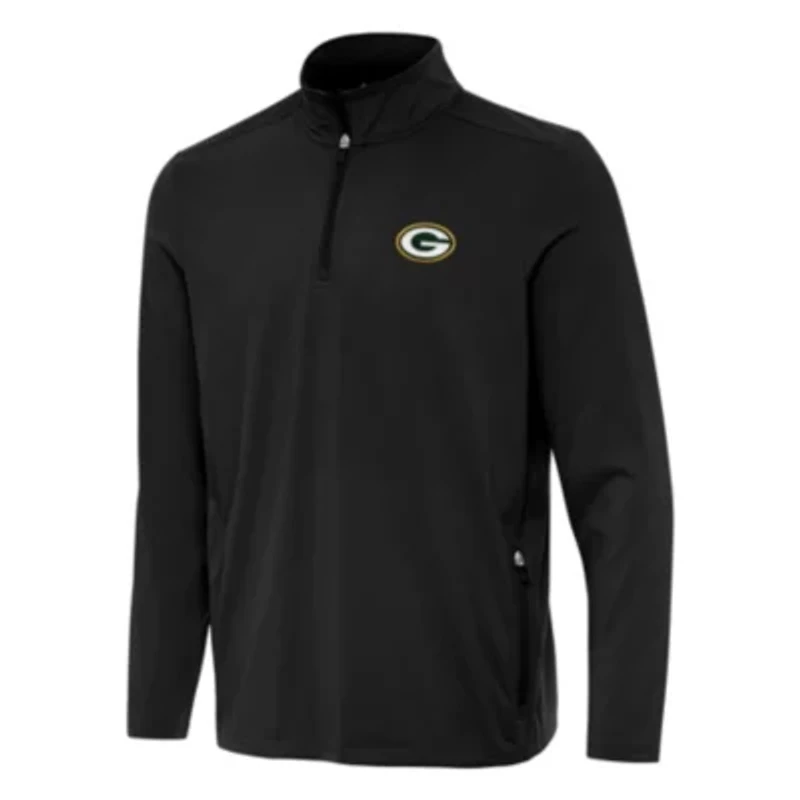 Antigua NFL Green Bay Packers Men's Perilous 1/4 Zip Pullover