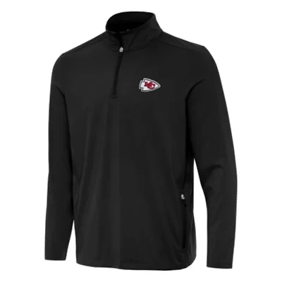 Antigua NFL Kansas City Chiefs Men's Perilous 1/4 Zip Pullover